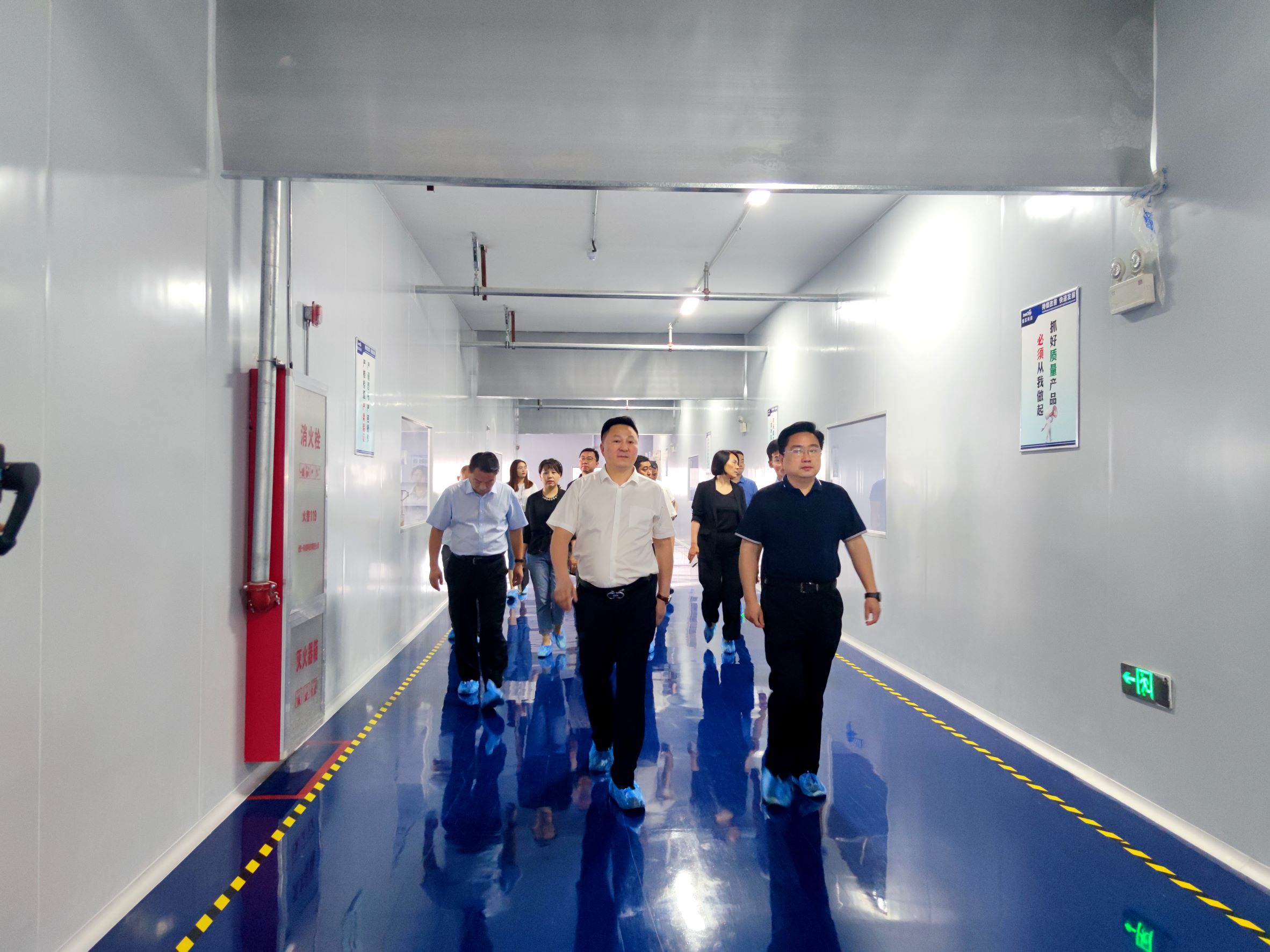 高新区管委会莅临银娱优越会·geg调研指导