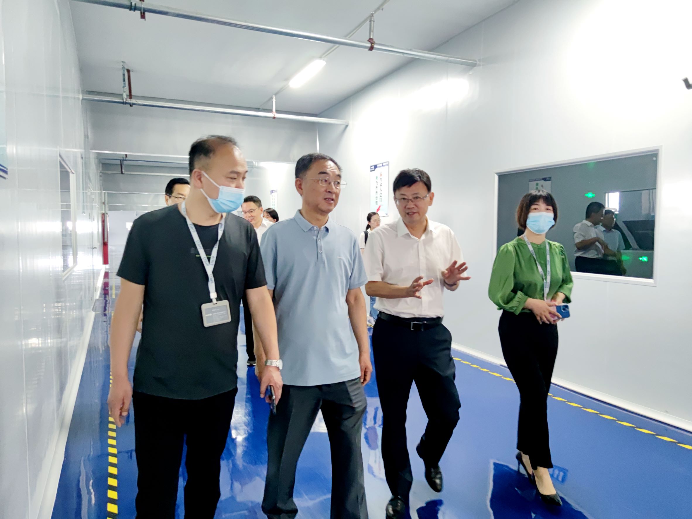 省生态环境督查组莅临银娱优越会·geg科技 (6)